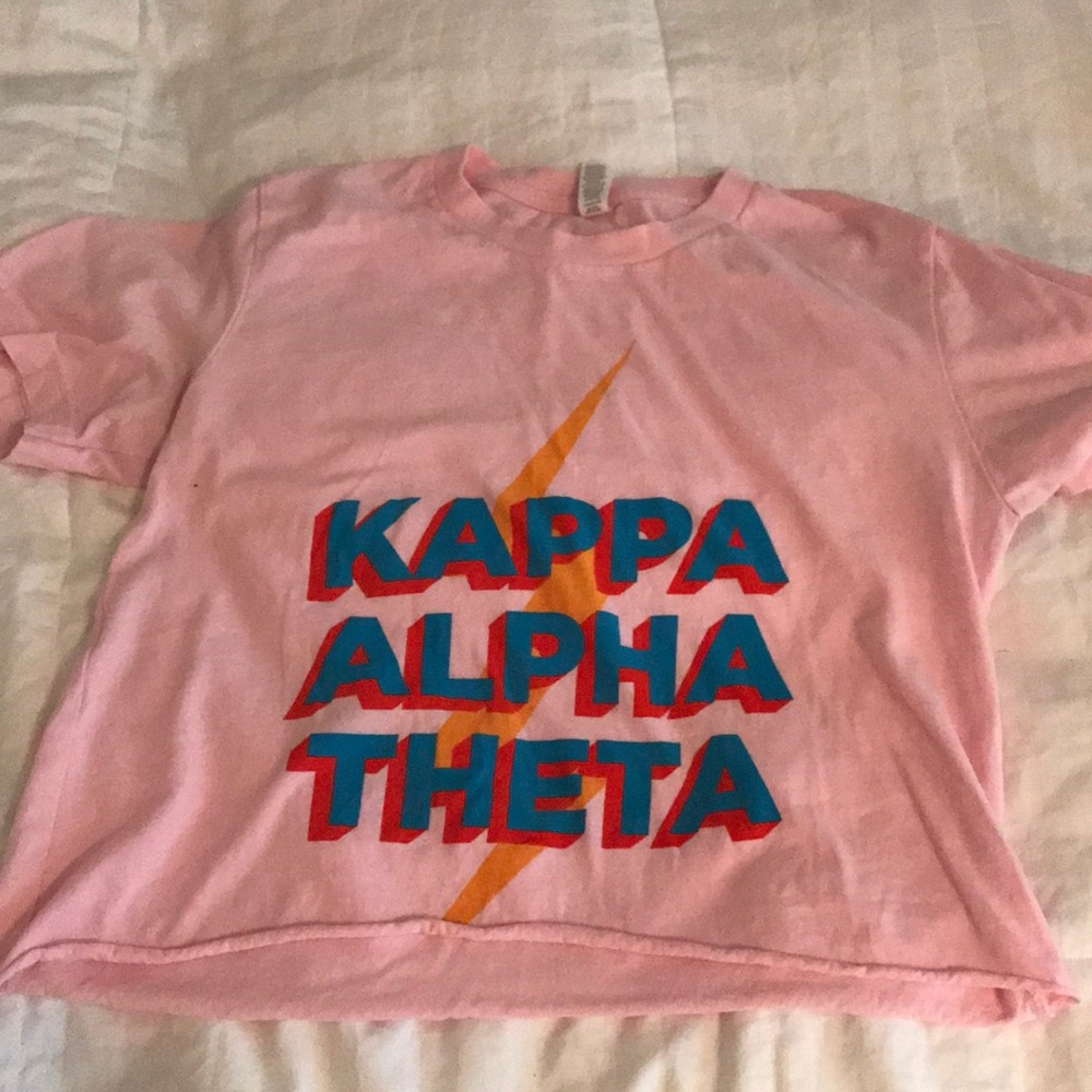 Kappa Alpha Theta Shirt Crop